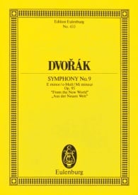 Dvorak: Symphony No. 9 E minor Opus 95 B 178 (Study Score) published by Eulenburg